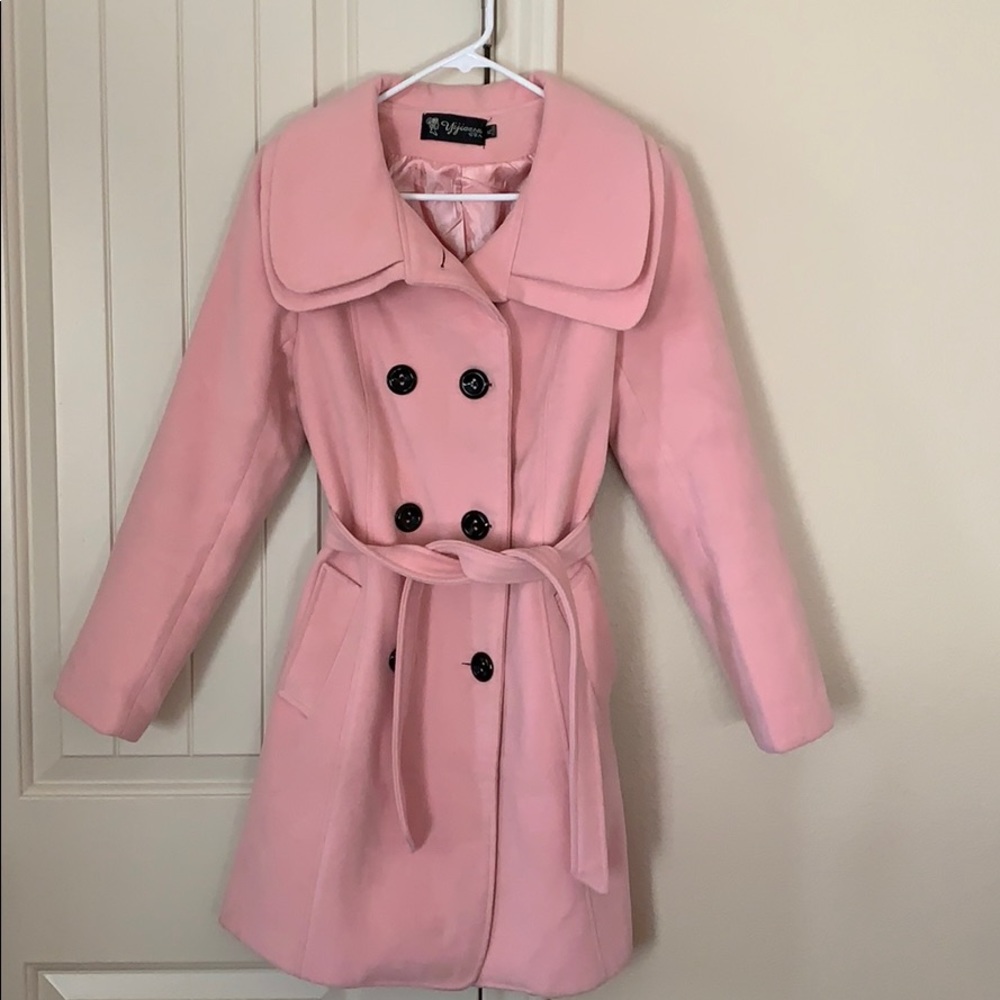 Pink Pea Coat